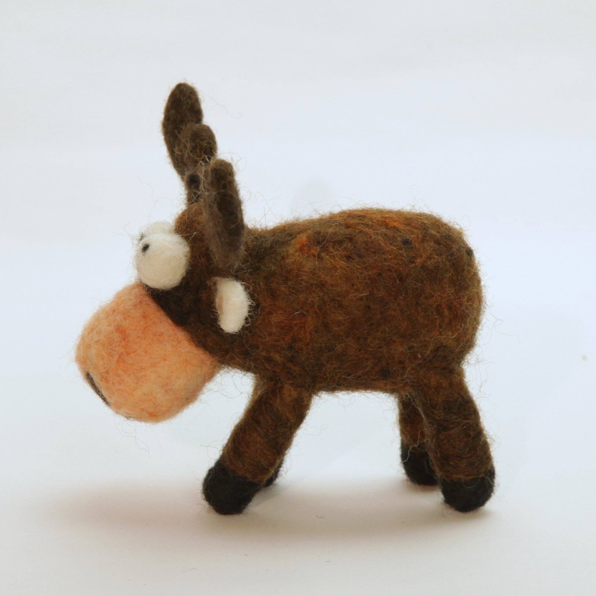 Woolbuddy - Venta al por mayor Kit de manualidades - Kit de fieltro con aguja DIY - Alce4