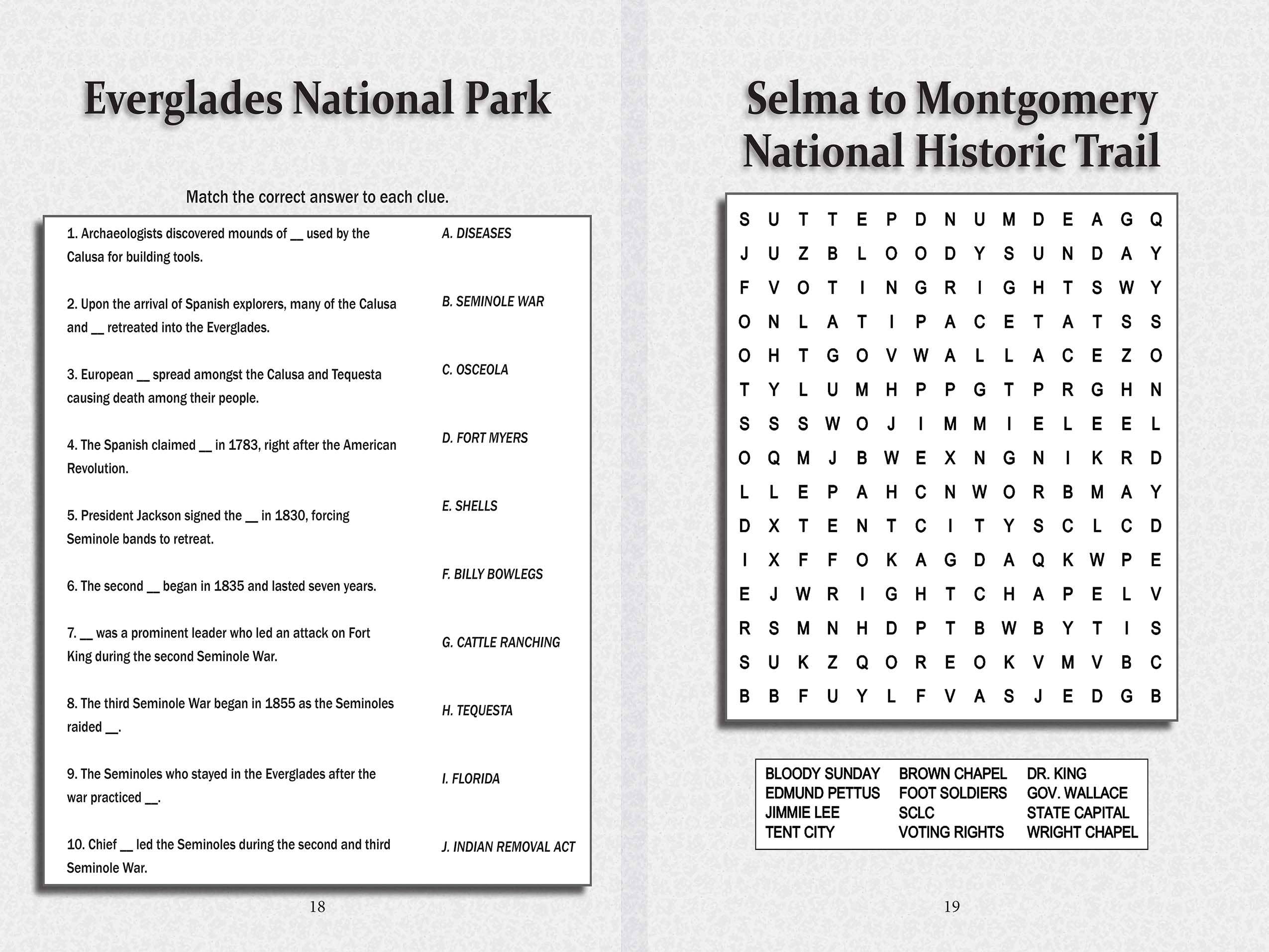 Applewood Books - Vente Puzzle – adulte - Grand Livre de Puzzle dans les parcs nationaux américains1