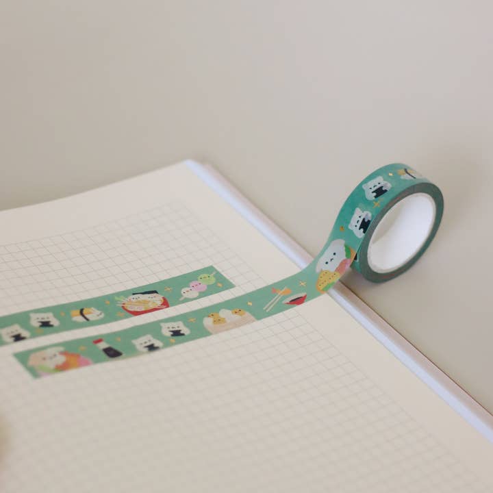 Koneko – Engroshandel Washitape – Kawaii Food - Washi tape1