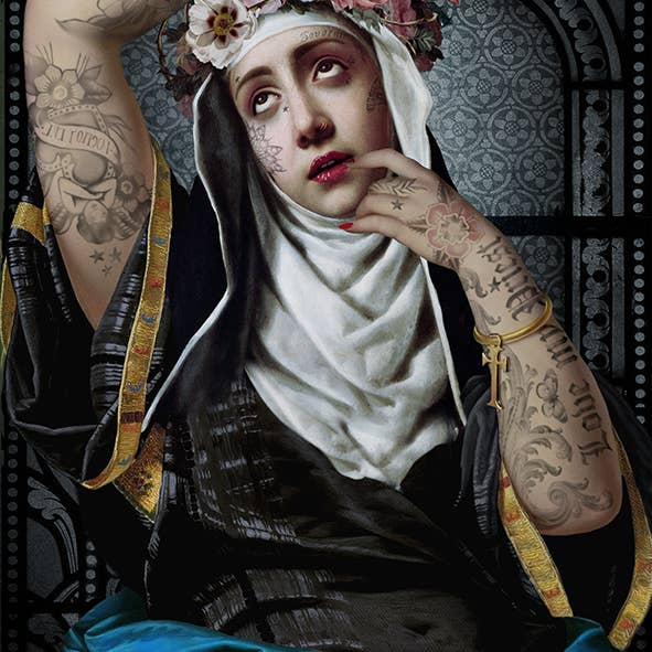 144 SAINT RITA VÄGGBONAD för wholesale av Voglio Bene