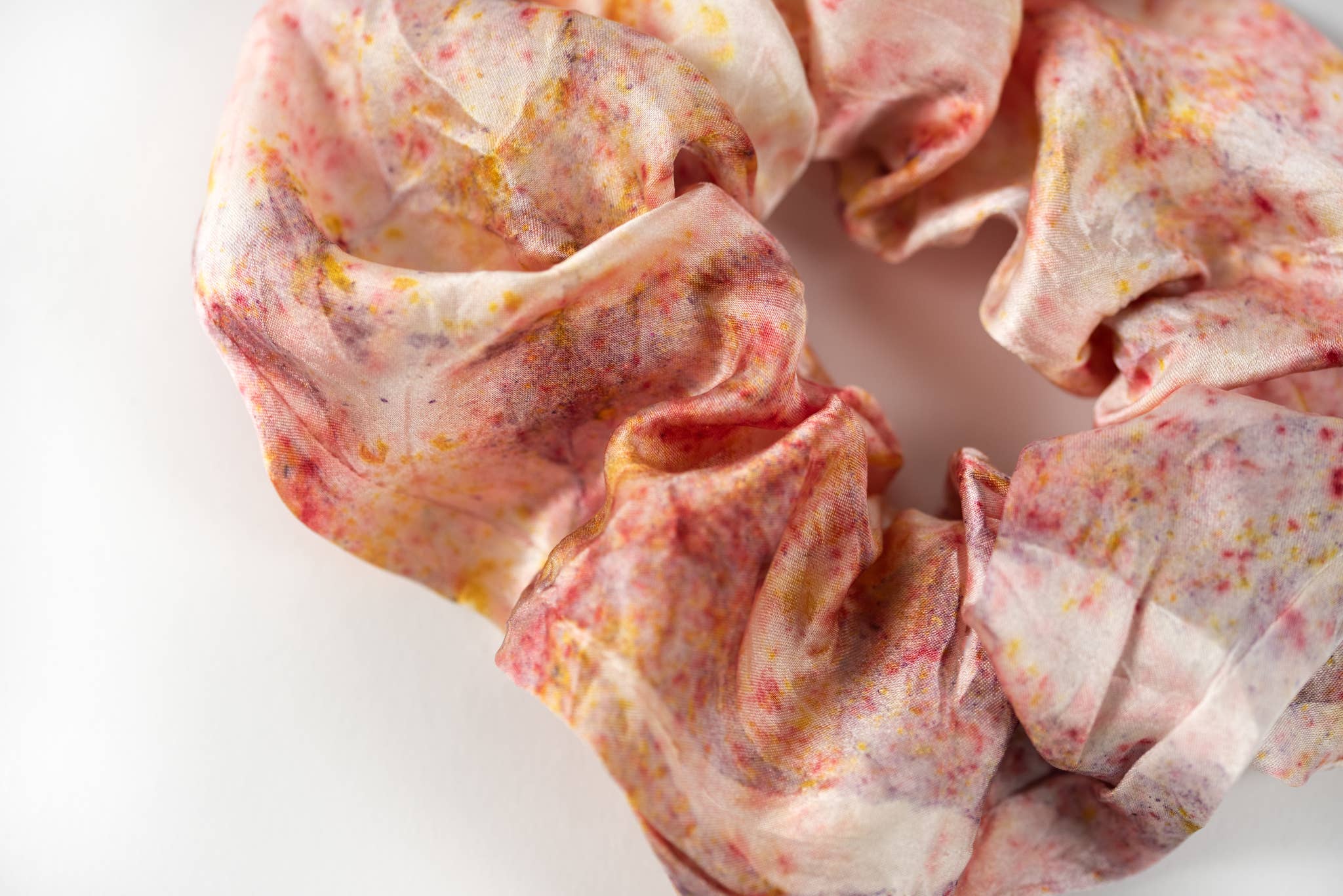 DYE KWEEN - Wholesale Scrunchie - Women's - Botanically Dyed Silk Scrunchie15