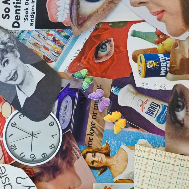 Haricot Vert - Wholesale DIY Craft Kit - Mini Vintage *Mystery* Ephemera Craft Kit2