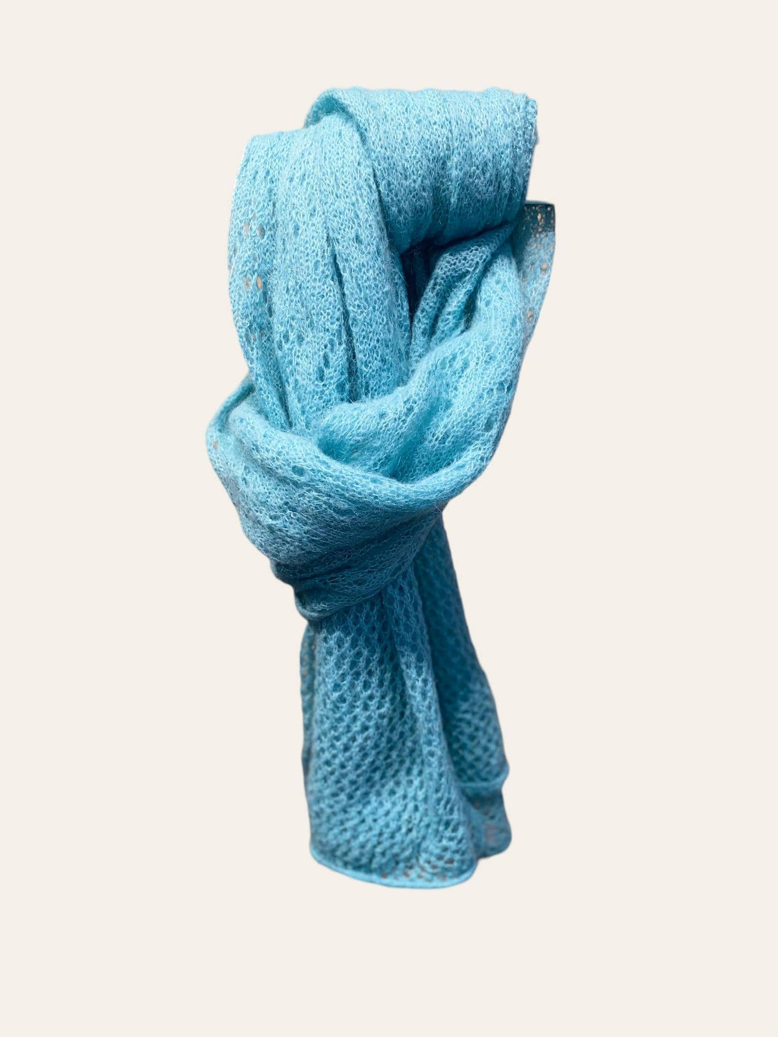 NAÏS PARIS - Wholesale Scarf - Women's - OPENWORK MOHAIR WOOL SHAWL11