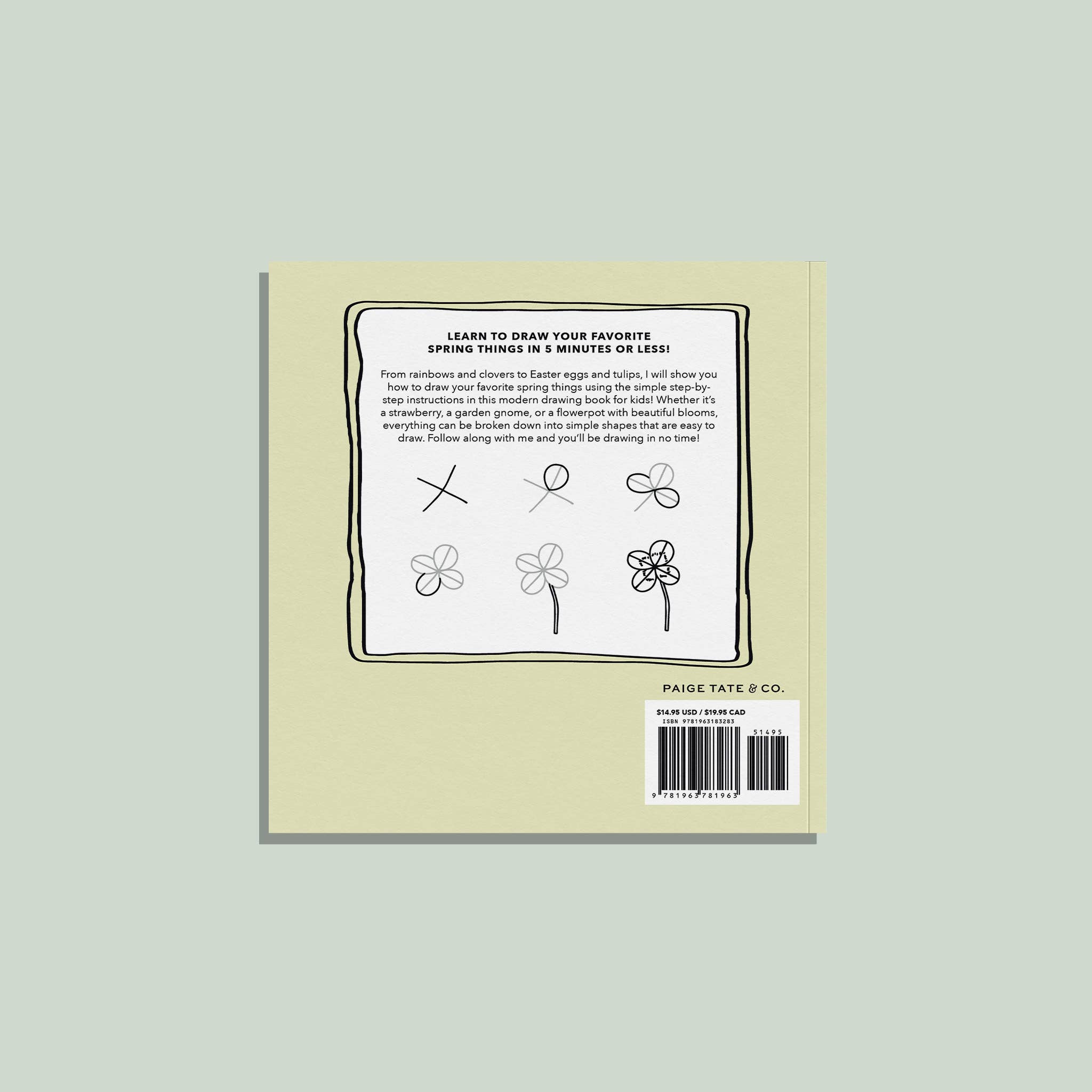 Paige Tate & Co. - Wholesale Colouring and activity book – kids and baby - Spring Things: How to Draw Books for Kids 4