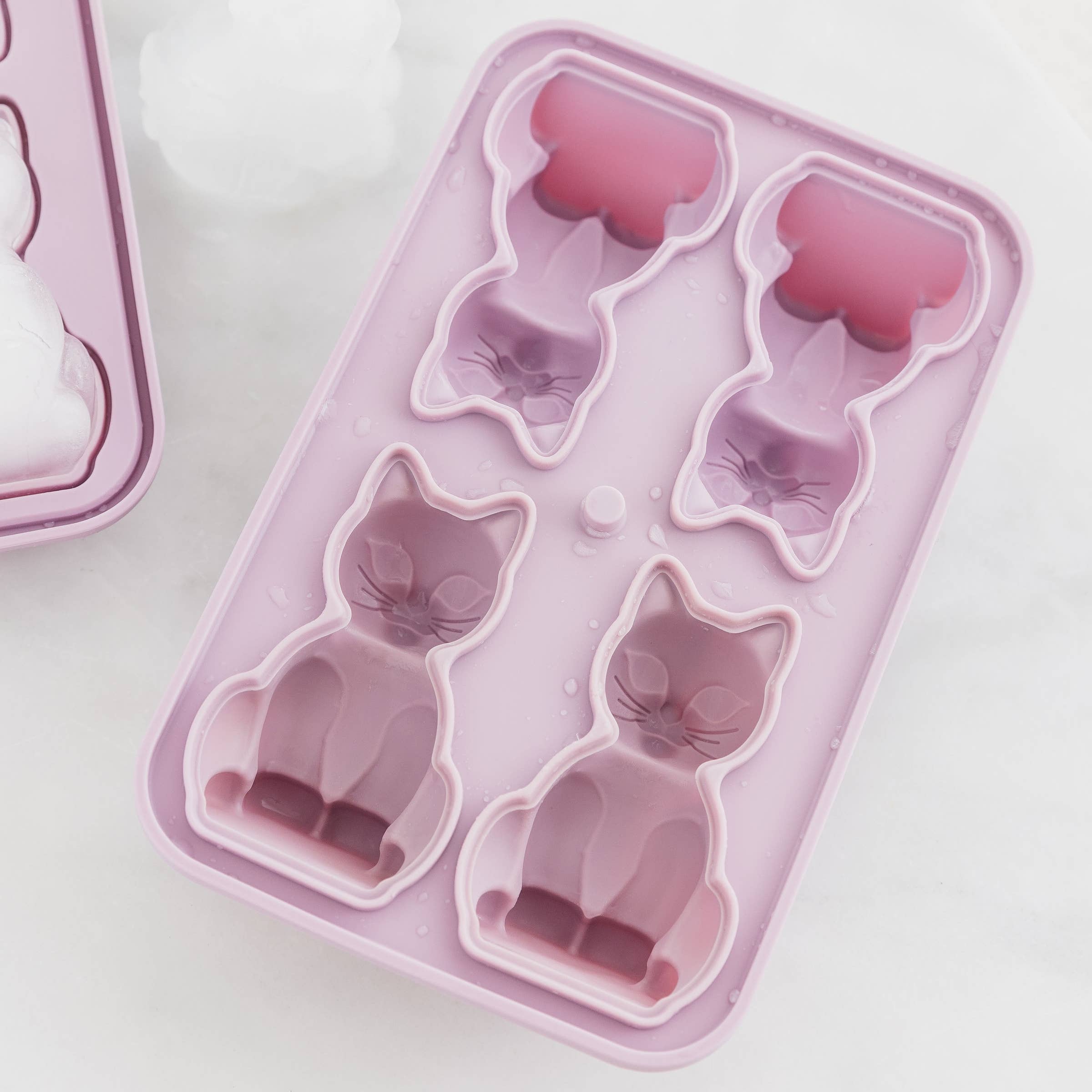 UBERSTAR - Wholesale Ice Tray/Mold - Silicone Cool Cat 3D Ice Cube Tray2