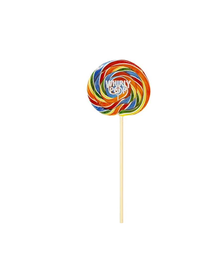Candy Barn Express - Wholesale Lollipop - Whirly Pop Rainbow 36 / 6 Oz 5.25 Inch Lollipop2