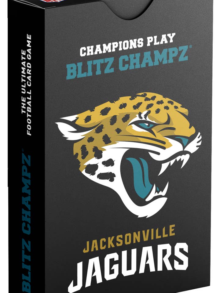Jeu de cartes Jacksonville Jaguars Blitz Champz pour la vente par Blitz Champz