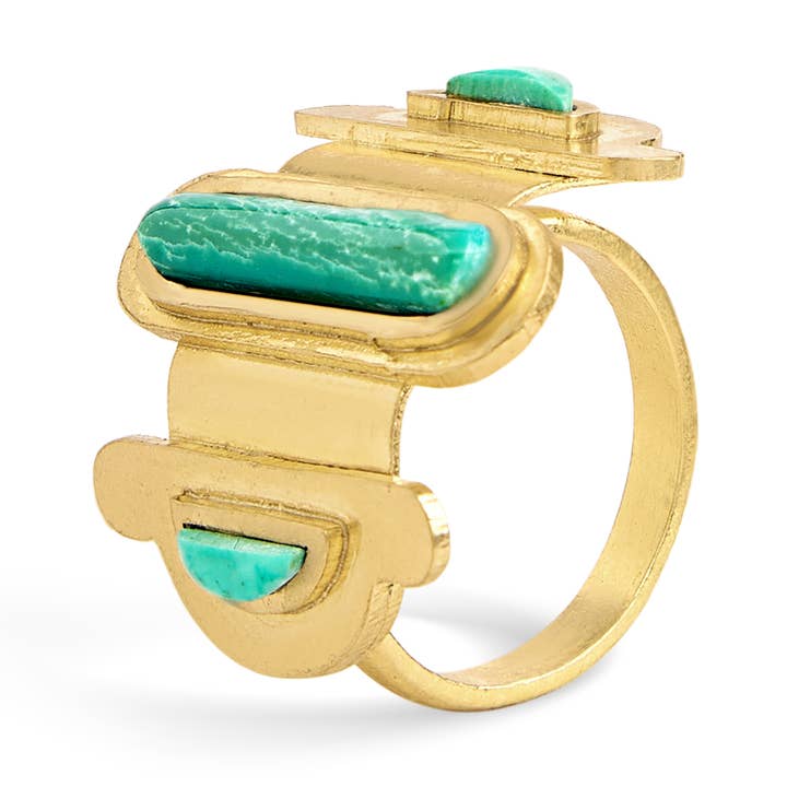 Bague Arche Stylisée pour la vente par Né Nepal