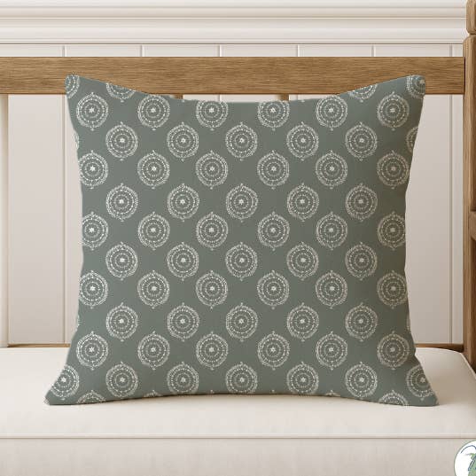 Nor Easter em Almofada Premium de Areia Molhada por atacado de Melissa Dayton Art and Design