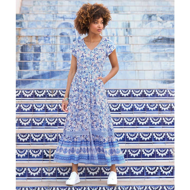 Lauren Maxikleid mit Blumenmuster für den Großhandel von Joe Browns