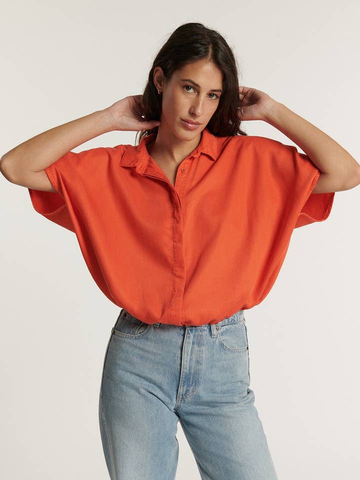 DEVA TENCEL MANDARIJN voor wholesale door LABDIP