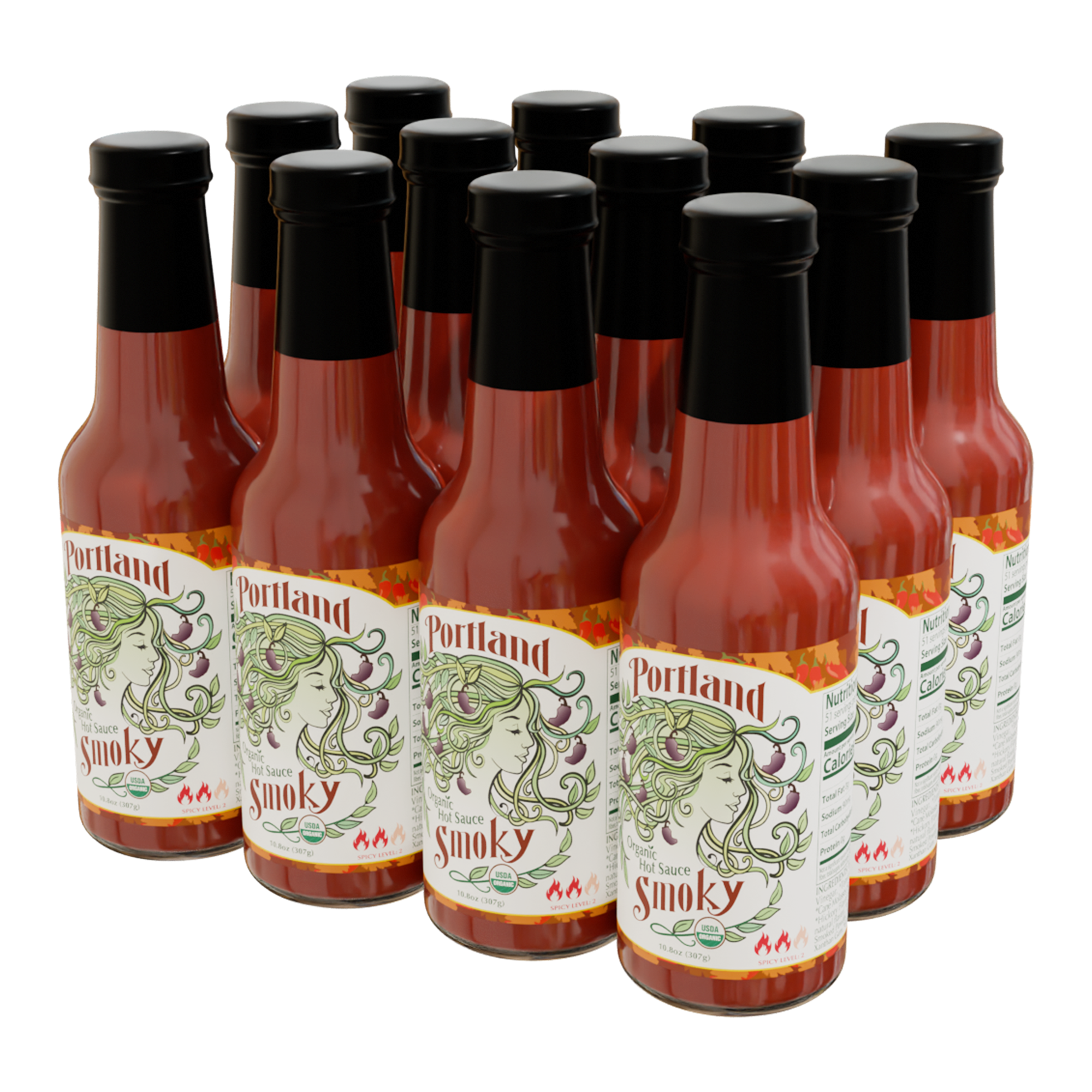 Portlandia Foods - Wholesale Hot Sauce - Portlandia Organic Hot Sauce Smoky3