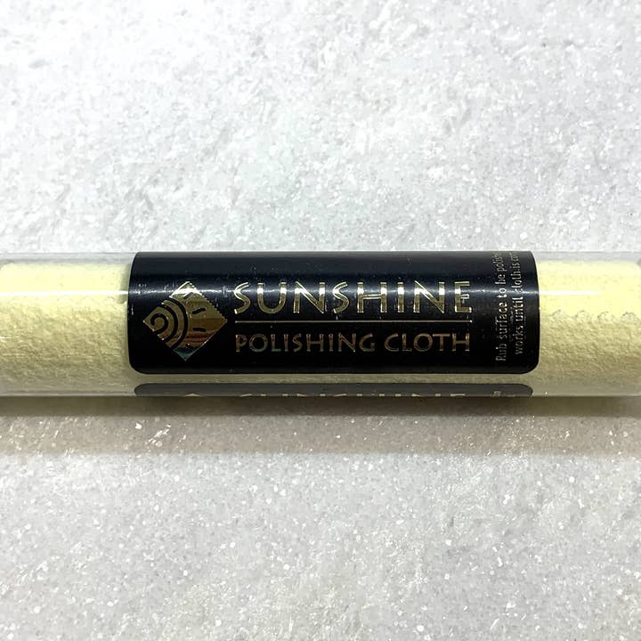 Sunshine Polishing Cloth NS196-SS for wholesale by K & B Jewelry