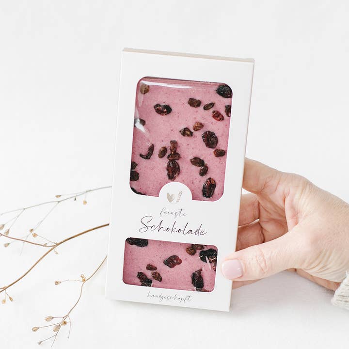 Bake Affair GmbH - Wholesale Chocolate - White chocolate - Acai & Powerberries1