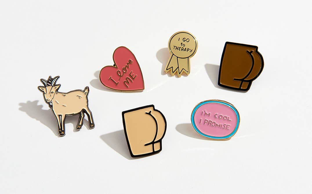 Aviate Press - Wholesale Lapel Pin/Button - Therapy Enamel Pin2