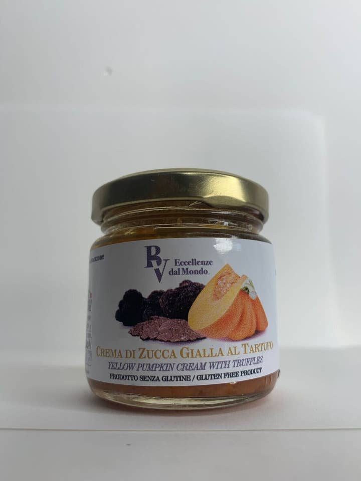 180 g Yellow Pumpkin Cream with Truffle for wholesale by BV Eccellenze dal Mondo