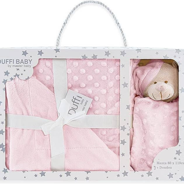 Cotton Socks - Vente Couverture de lit – enfant et bébé - DOU DOU OURSON + COUVERTURE LUXE DOUBLE FACE 80X110 CM