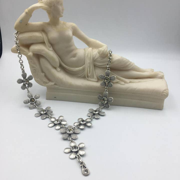 Wildblüten-Kaskade-Halskette für den Großhandel von Volare