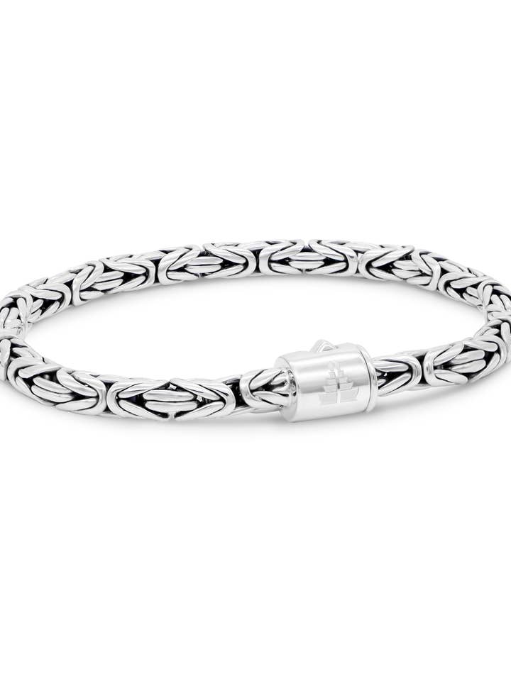 Pulseira Borobudur Corrente 5mm Redonda por atacado de DEVATA