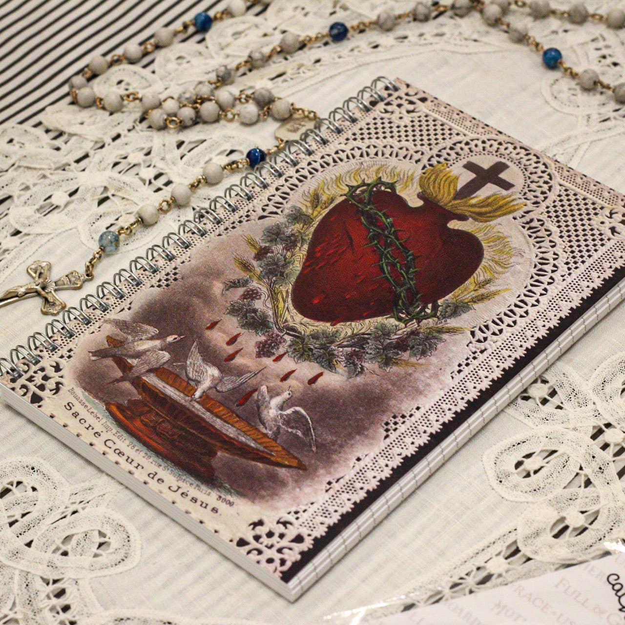 The Retro - a Full of Grace USA Company - Wholesale Journal/Diary - Sacred Heart of Jesus/Bouasse Journal6