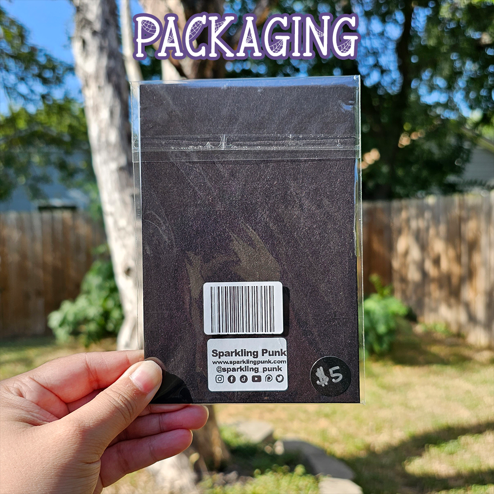 Sparkling Punk - Wholesale Art Print - Happy Birthday Eyeball Ghoul Art Print1