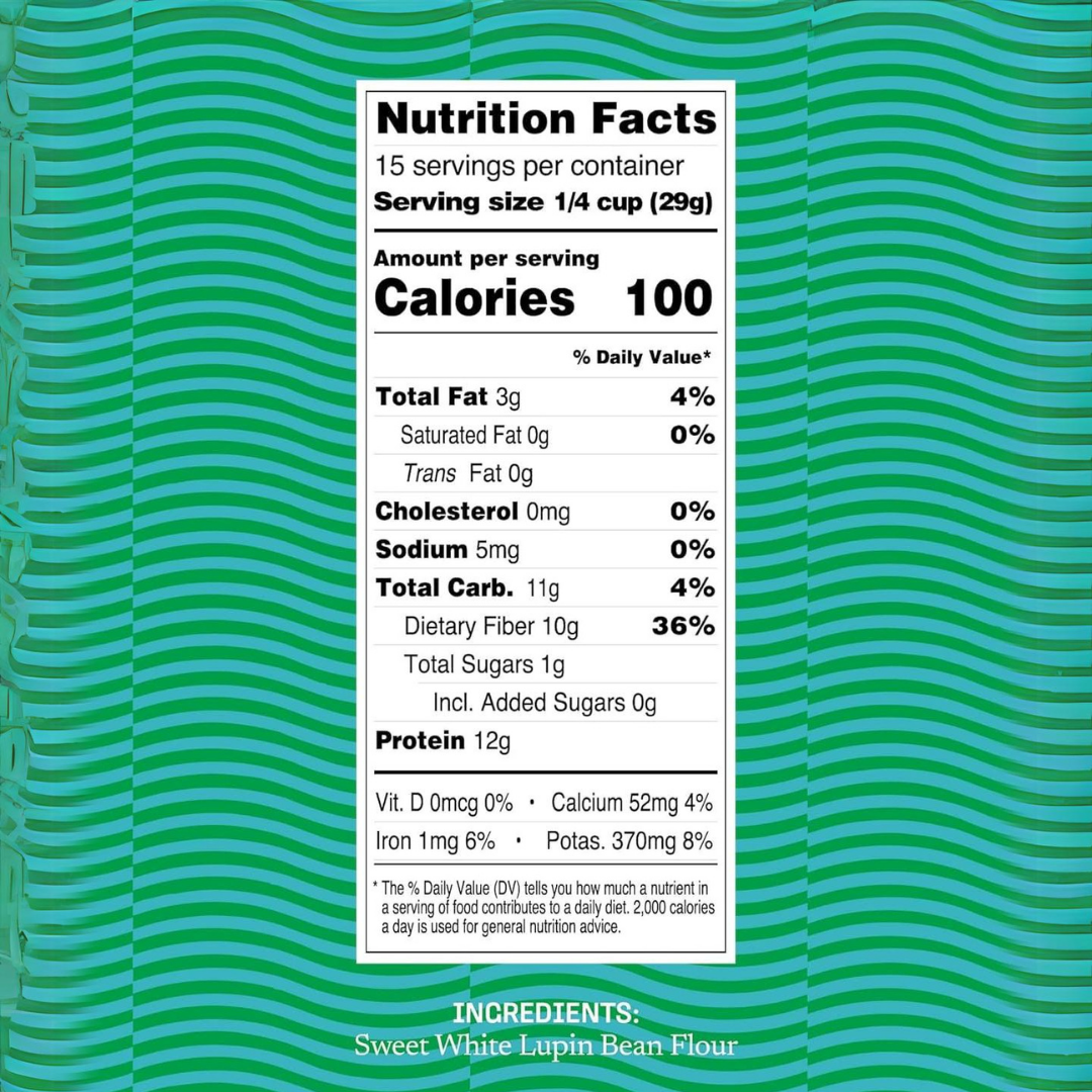 Kaizen Food Company – Farinha sem glúten por atacado – Farinha de Tremoço 1g Net Carb High Protein - Sem Glúten, Keto7