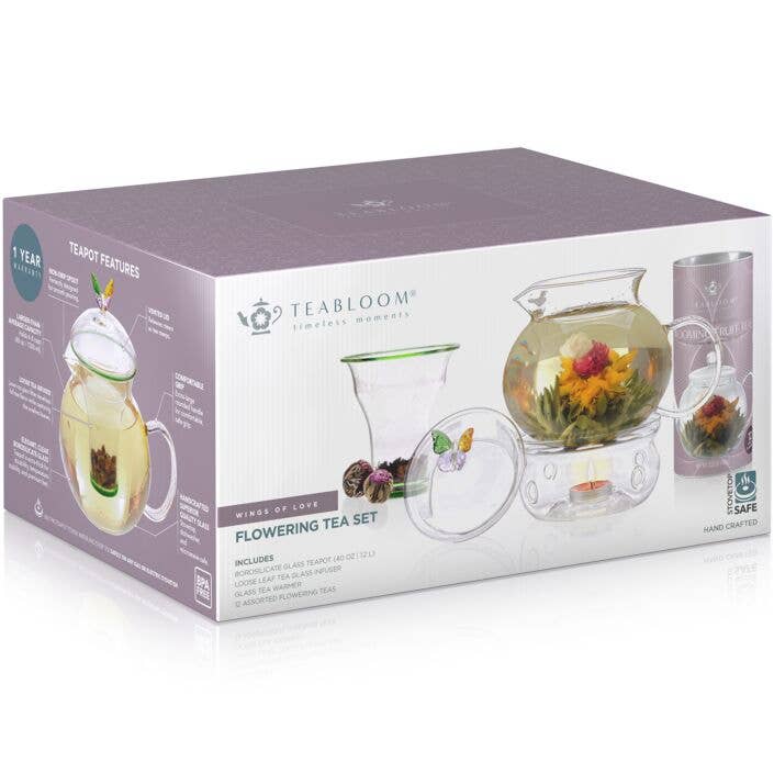 Teabloom - Wholesale Loose Tea - Teabloom Fruit Blooming Teas – 12 Unique Flower