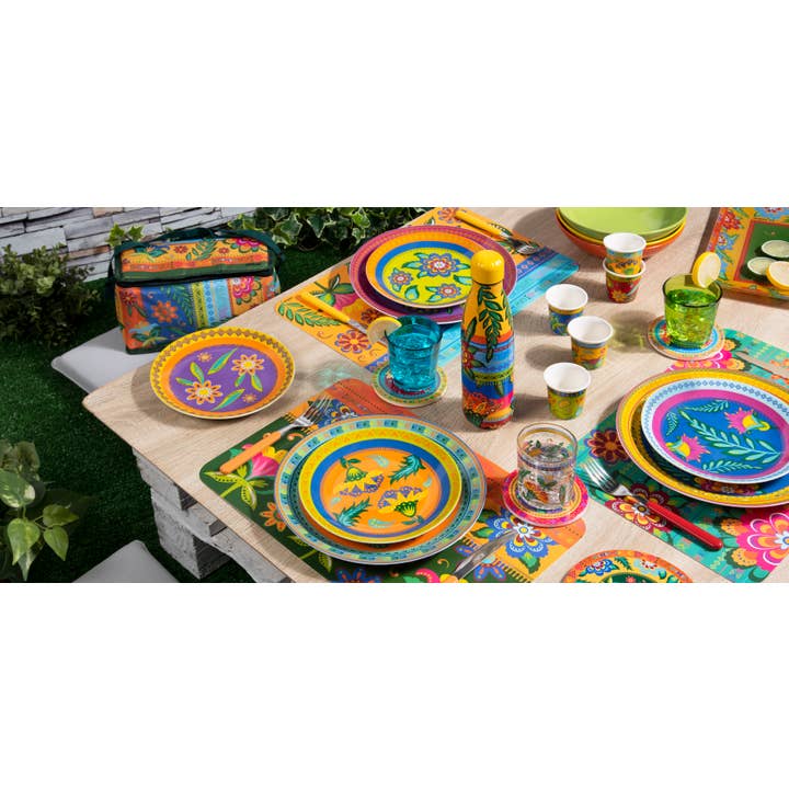 multicolour 18-Piece Dinnerware Set Gipsy Soul for wholesale on Faire3