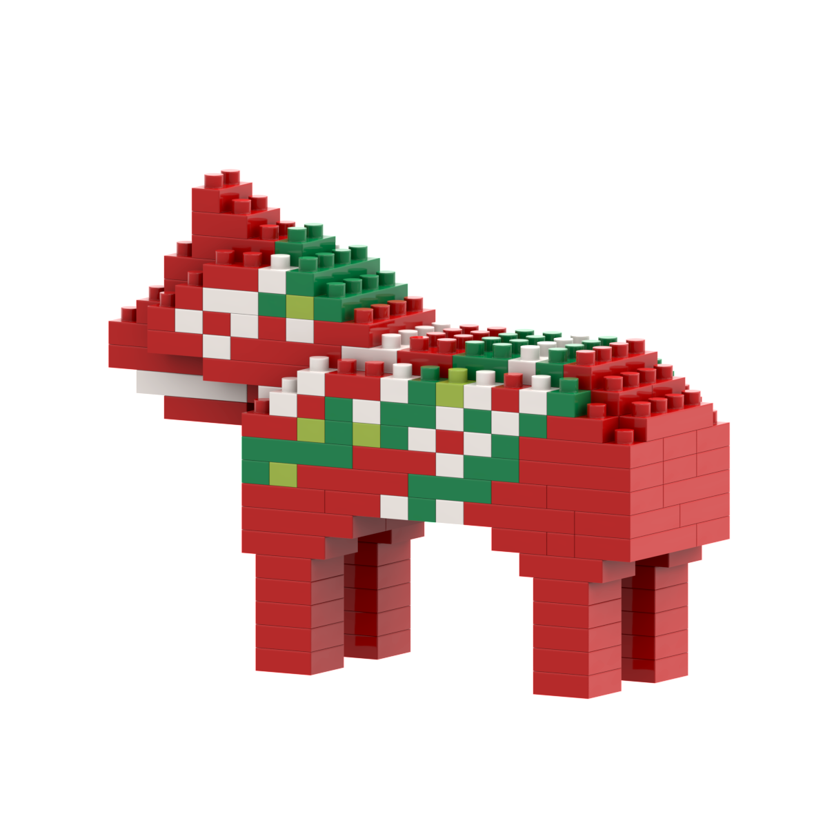 Brixies - Wholesale Build-a-Toy - Kids - BRIXIES Dalahäst1