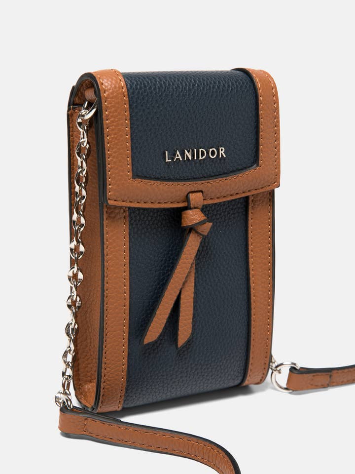 Bicolour Leather Effect Wallet (483767-47) for wholesale by Lanidor