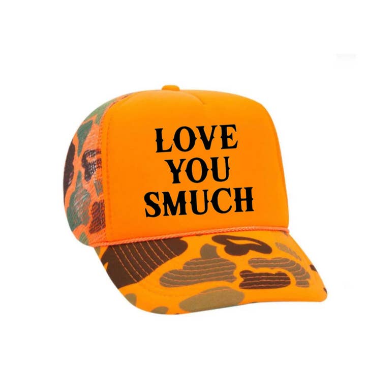 Inappropriate Trucker Hats - Wholesale Trucker Hat - Women's - Love You Smuch Trucker Hat8