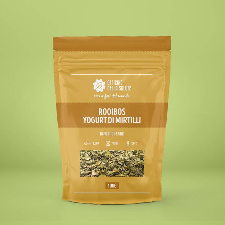 ROOIBOS BLAUBEERJOGHURT 100g — Kräutertee für den Großhandel von Caffé Cognetti
