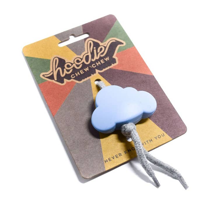 Hoodie Chew Chew - Wholesale Teether (Not Clip-On) - Baby - Father's Day Gift / Sensory & Fidget Toy / Teether (Cloud)