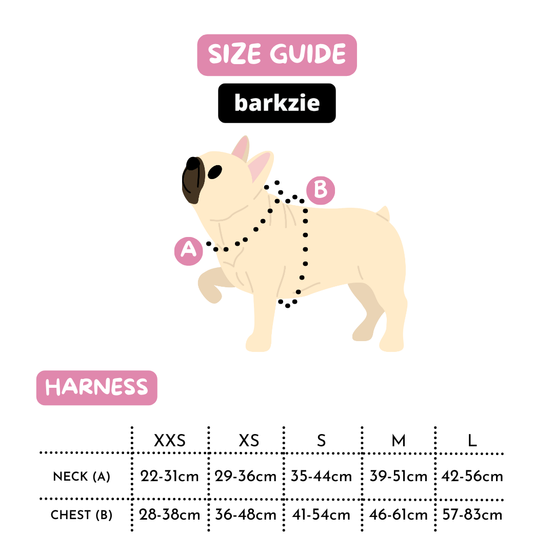 barkzie – Engroshandel Kæledyrssele – Hund – Justerbar sele - Santa Monica9