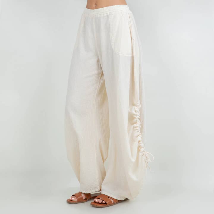 Pantalones Oana 100% Gasa de Algodón para venta al por mayor de Cottonways