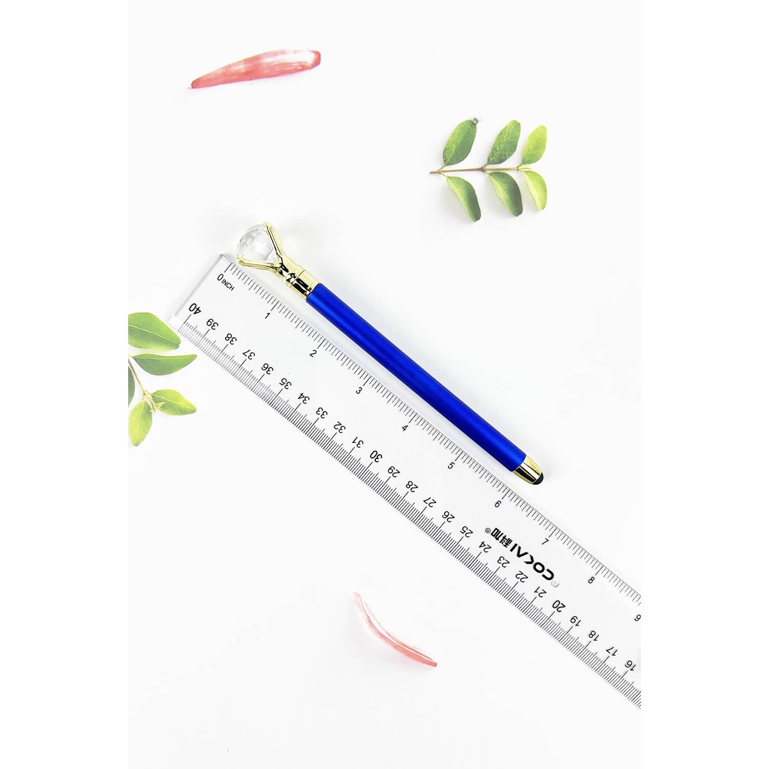 ASSORTED METALIC COLOR OF DIAMOND CRYSTAL BALL POINT PEN for wholesale on Faire1