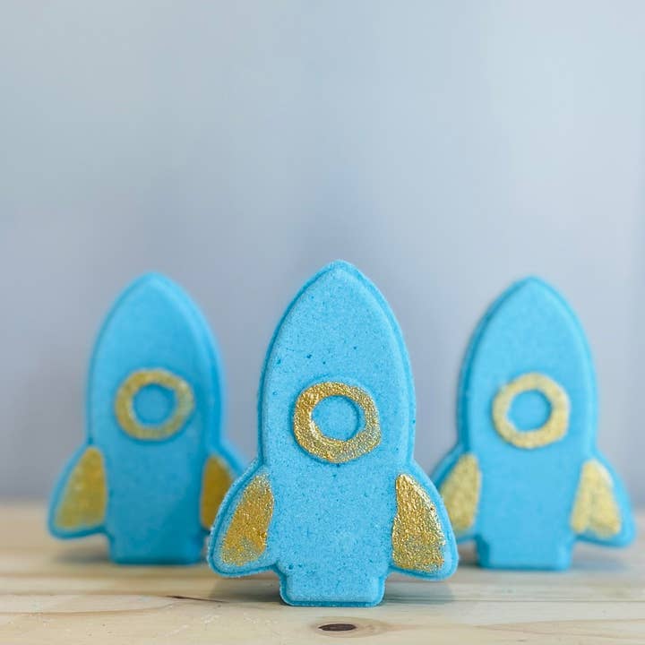 Rocket Ship Bath Bomb for wholesale by Storm Bath & Body Co., LLC