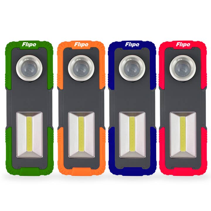 Flipo Group, Ltd. – wholesale Retailer display – Home & Living – Vulcan 300-Lumen Dual Zoom Work Light, 12 pc. display1