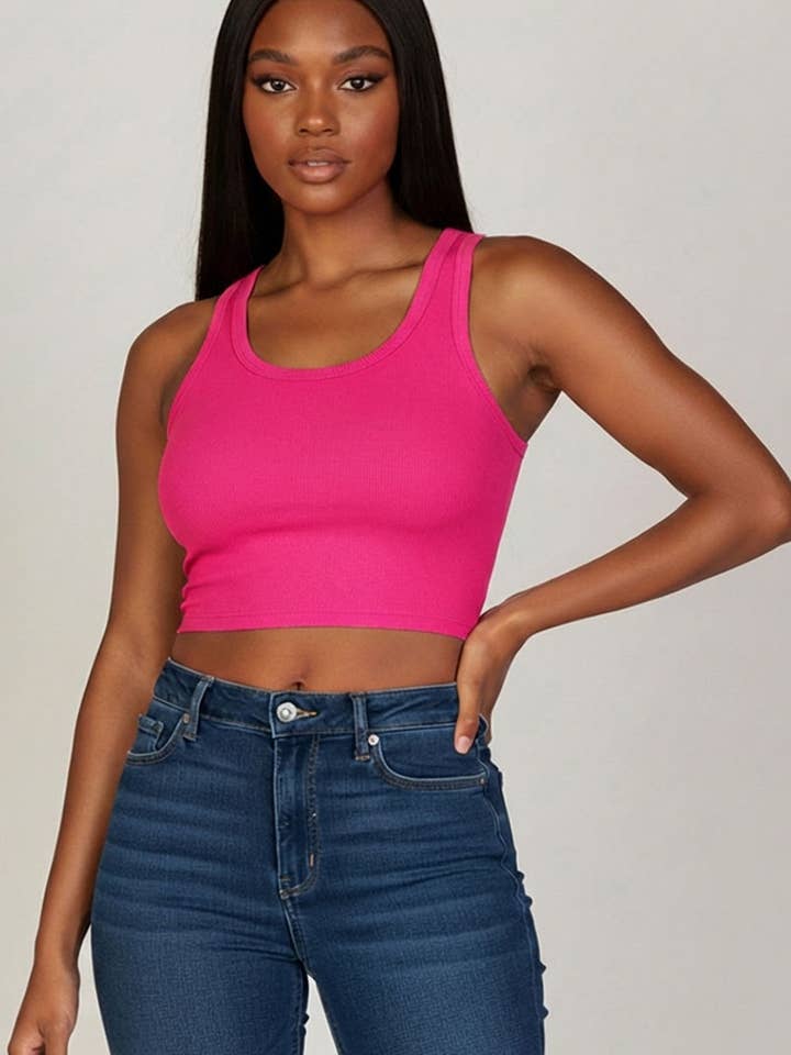 CAPELLA APPAREL - Wholesale Tanktop - Dames - Geribbelde tanktop24