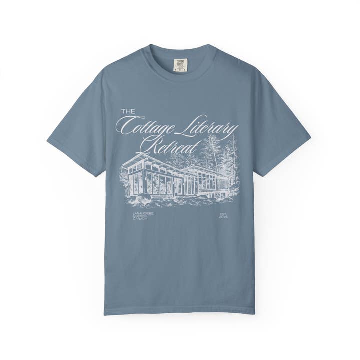 Shadowbound Spines LLC - Wholesale T-Shirt (Graphic) - Women's - Heated Rivalry The Cottage Literary Retreat Tee2
