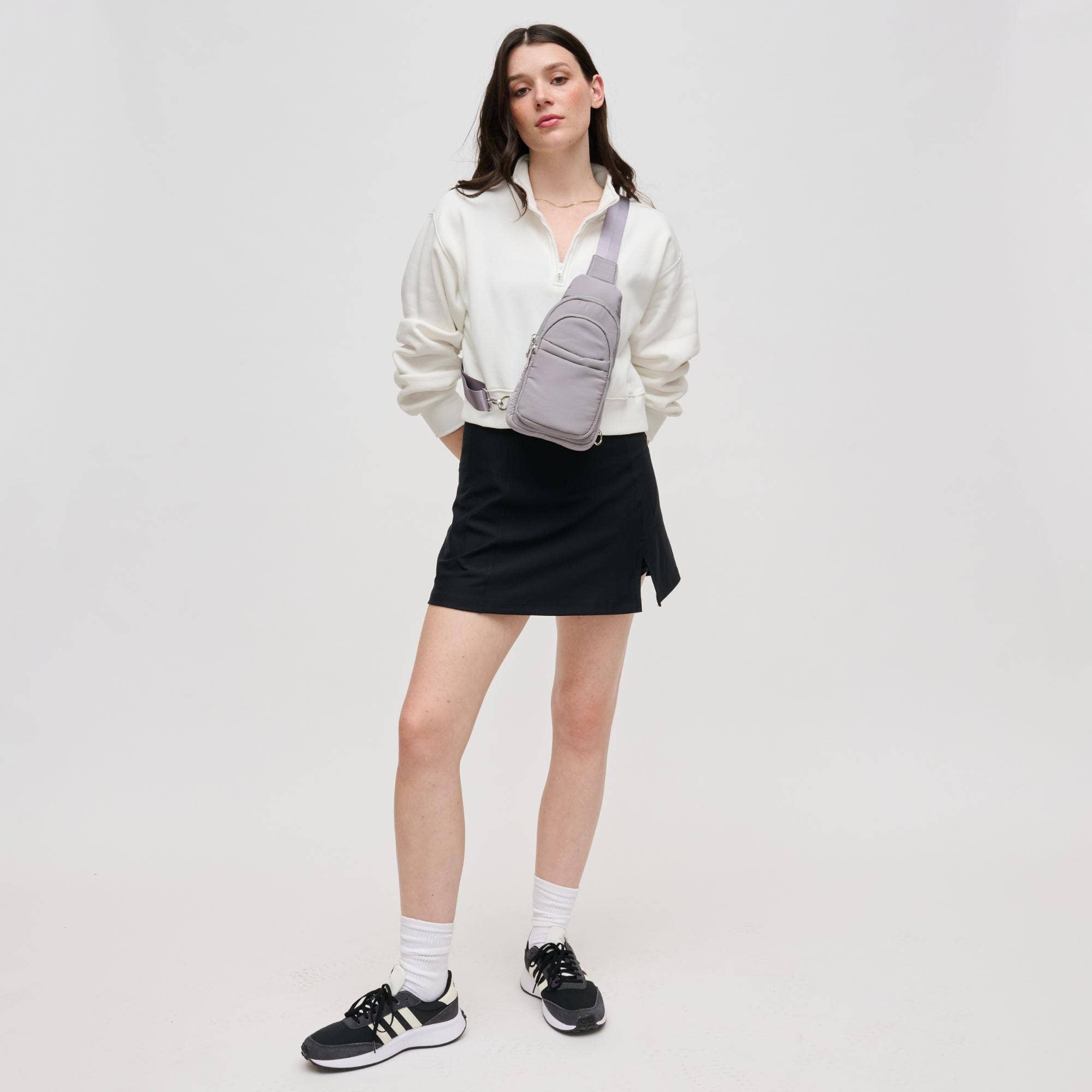 Urban Expressions - Wholesale Backpack - Women's - Kenny Nylon Multi-Compartment Sling Backpack Sling Backpack27