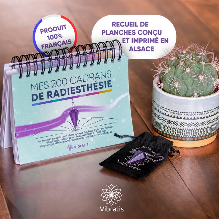 Vibratis - Wholesale Book - Adult - 5 + 1 FREE: Book of 200 dowsing sheets