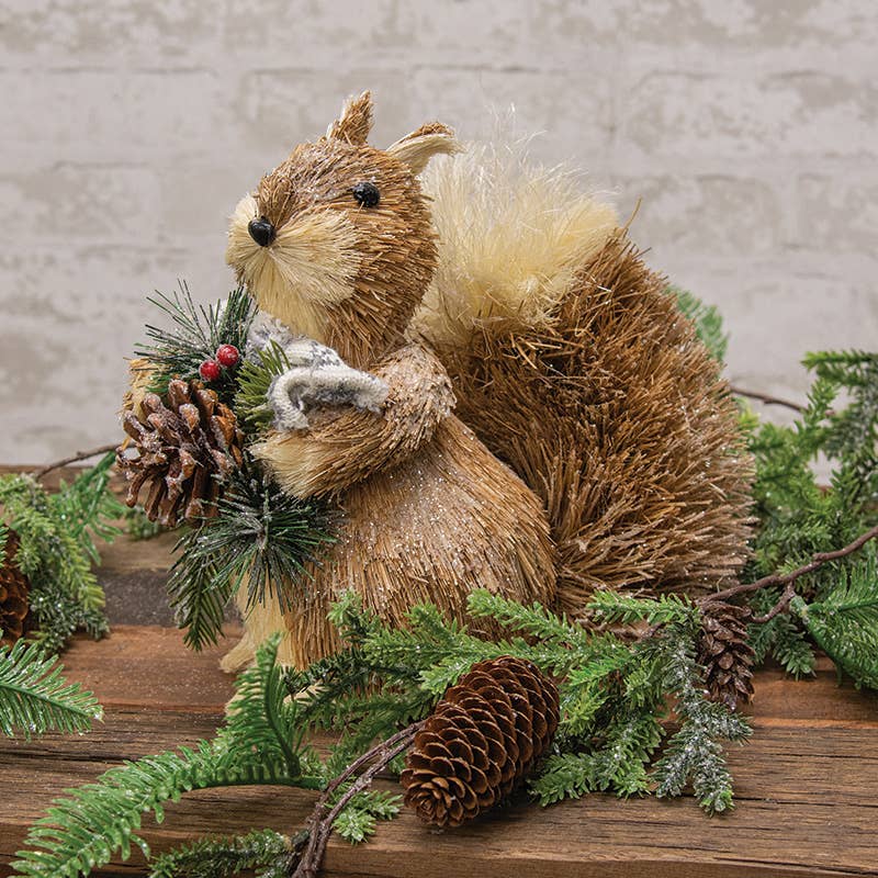 Bright Ideas - Wholesale Decorative Figurine - Sisal Woodland Squirrel1