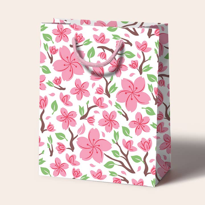 Seltzer Goods - Wholesale Gift Bag - Cherry Blossoms Gift Bag0