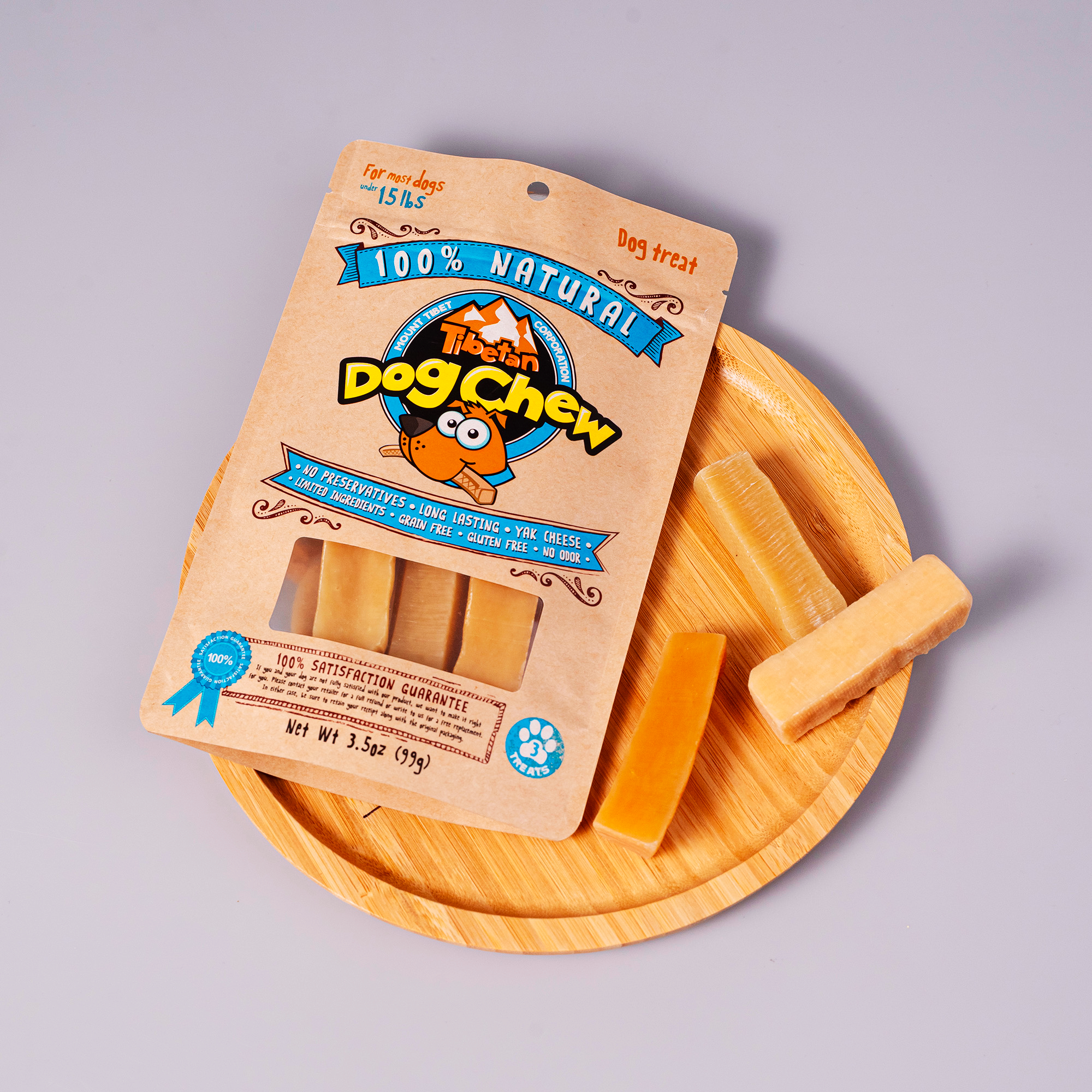 Tibetan Dog Chew - Wholesale Pet Treats - Dog - Tibetan Dog Chew for dogs under 15 lbs- Small1