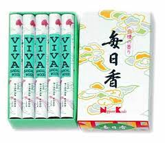 GREENROOTS USA LLC - Wholesale Incense - Nippon Kodo Viva Sandalwood Incense 5.5" Long (10 Per Box)0