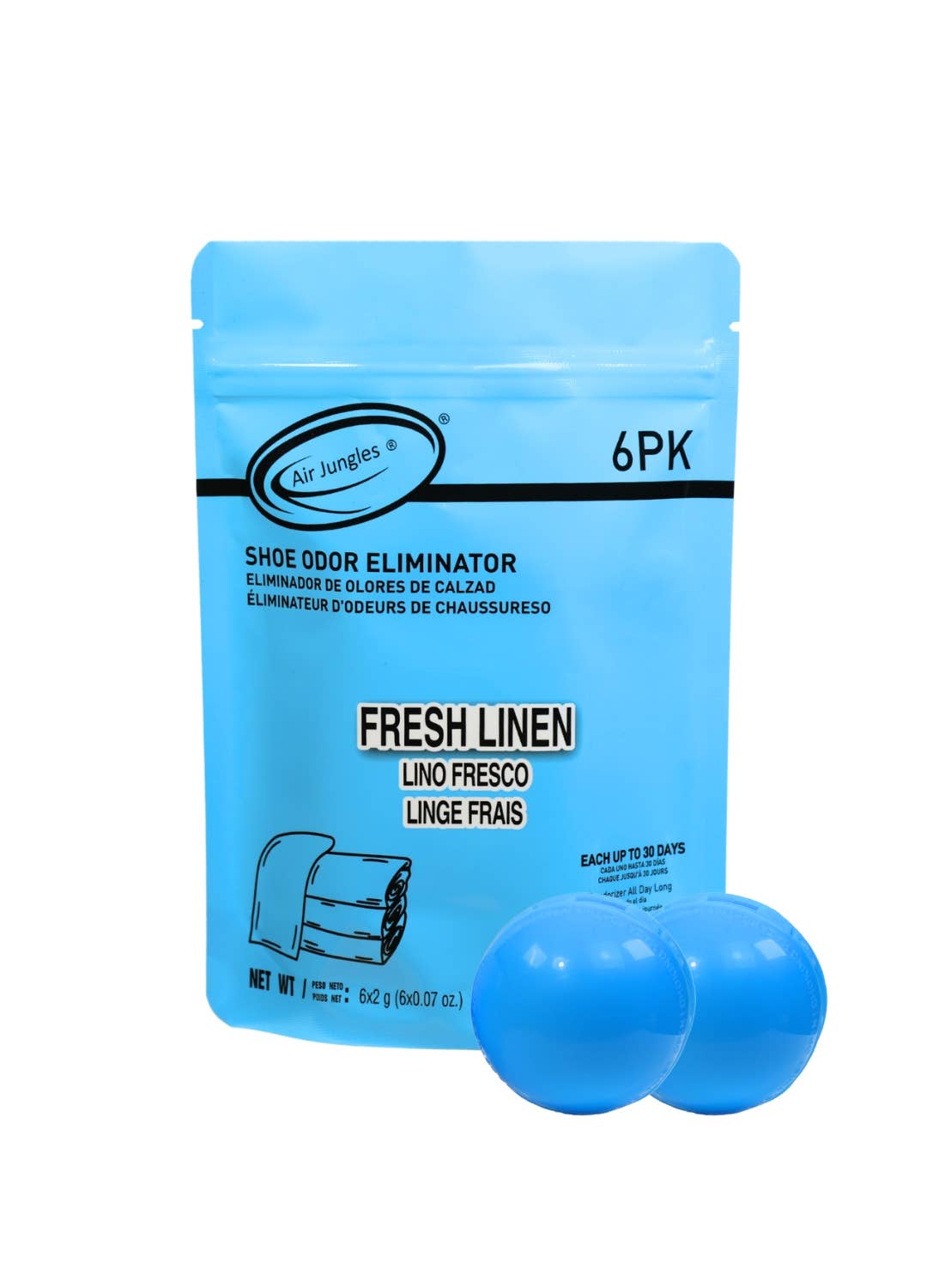 Air Jungles - Wholesale Car Freshener - Unisex - Air Jungles Shoe Odor Eliminator Balls