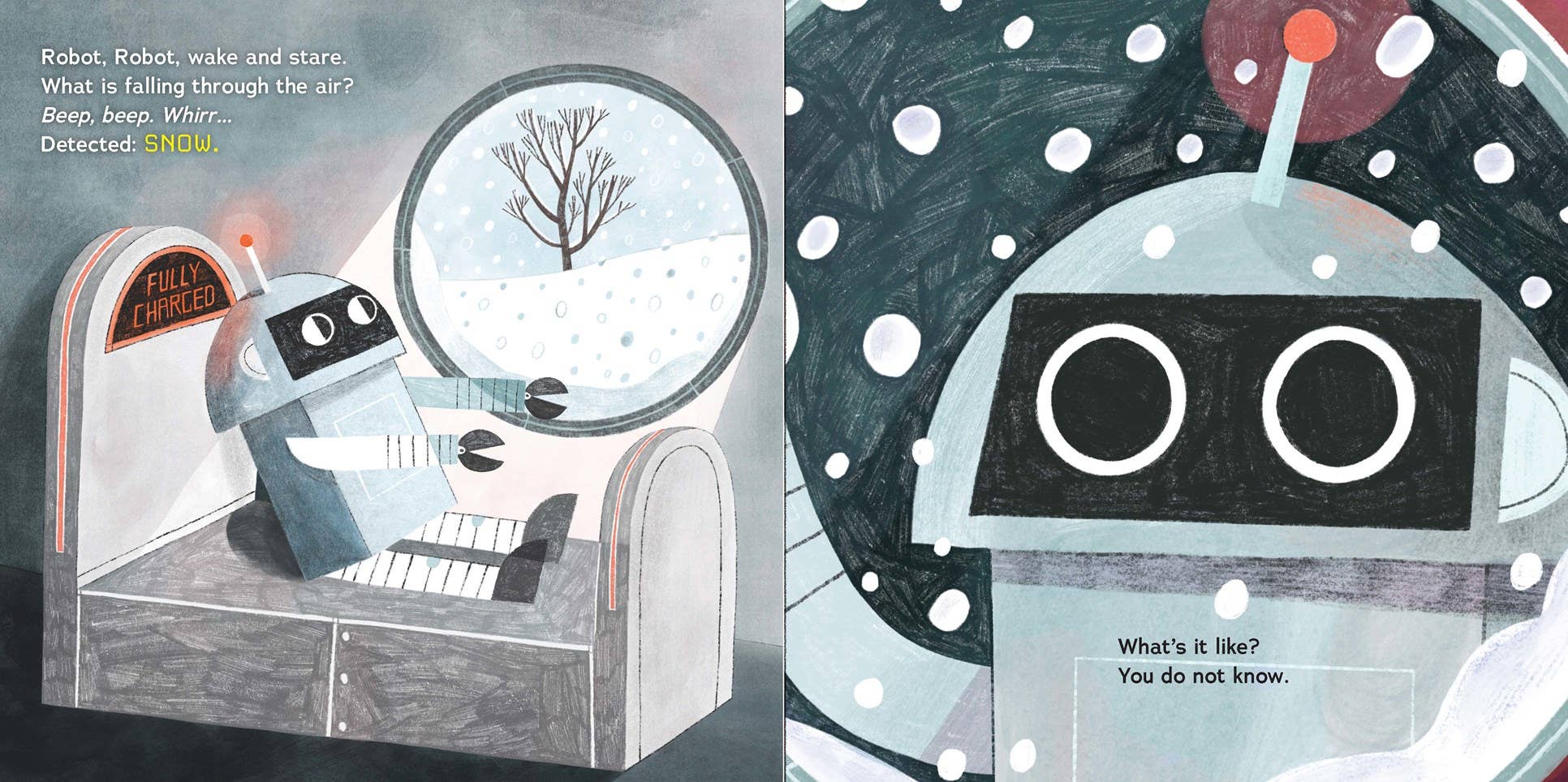 Sourcebooks - Wholesale Preschool Book (3-5) - Robot's First Snow3