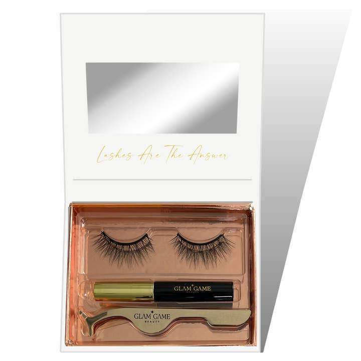 ALMOST FAMOUS Mid-Length Magnetic Lash Deluxe Kit for wholesale by Glam Game Beauty