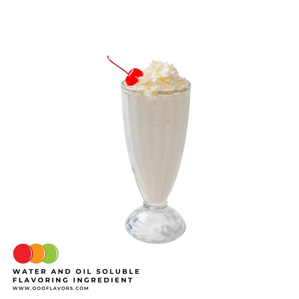 OOOFlavors.com - Wholesale Flavored Syrup - Milkshake (Vanilla) Flavoring